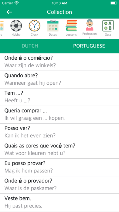 Screenshot #2 pour Dutch-Portuguese Dictionary