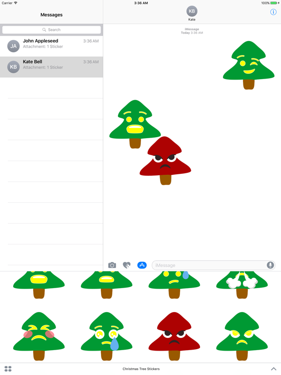 Screenshot #4 pour New Christmas Tree Stickers