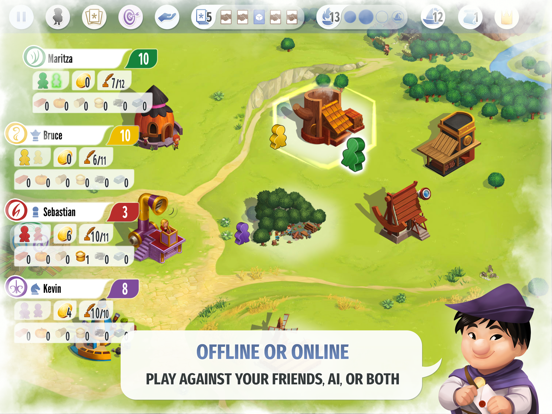 Charterstone: Digital Edition iPad app afbeelding 7