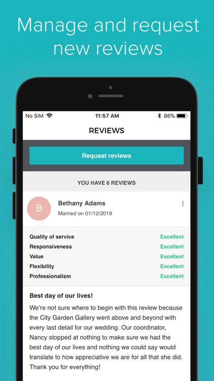 WeddingWire for Business screenshot-4