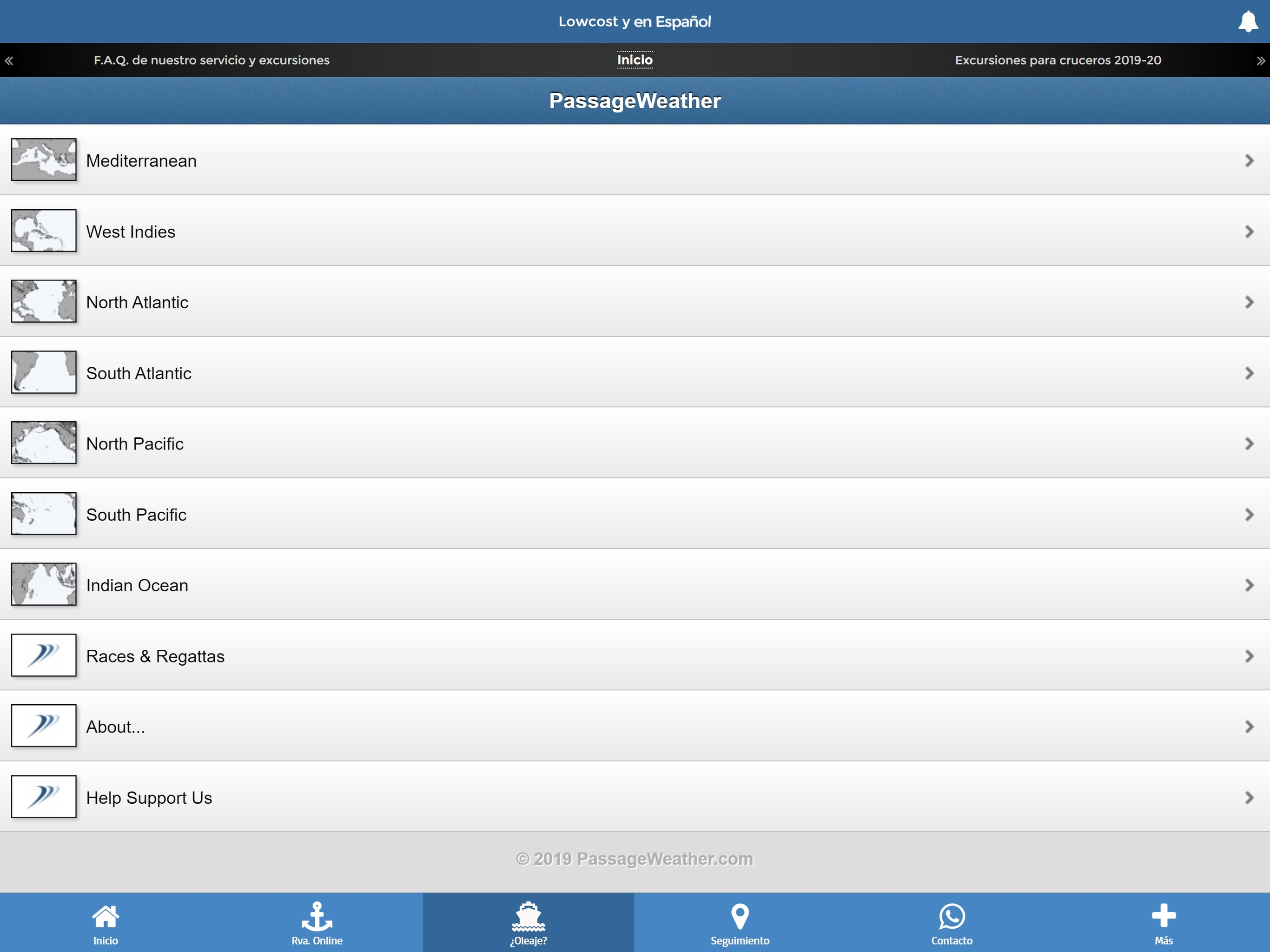 APPCRUCERISTA y EXCURSIONES screenshot 7