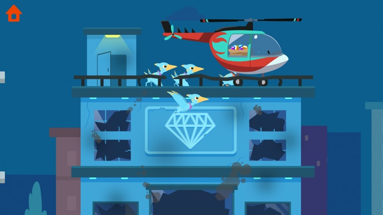 Dinosaur Police Car screenshot-0
