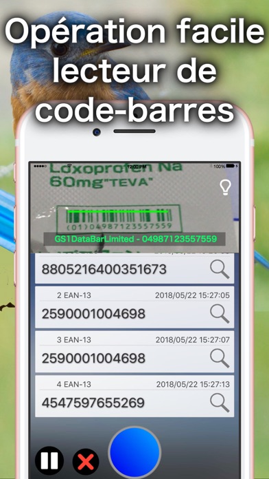 Screenshot #1 pour Scanner de Codes X - QR & 1D