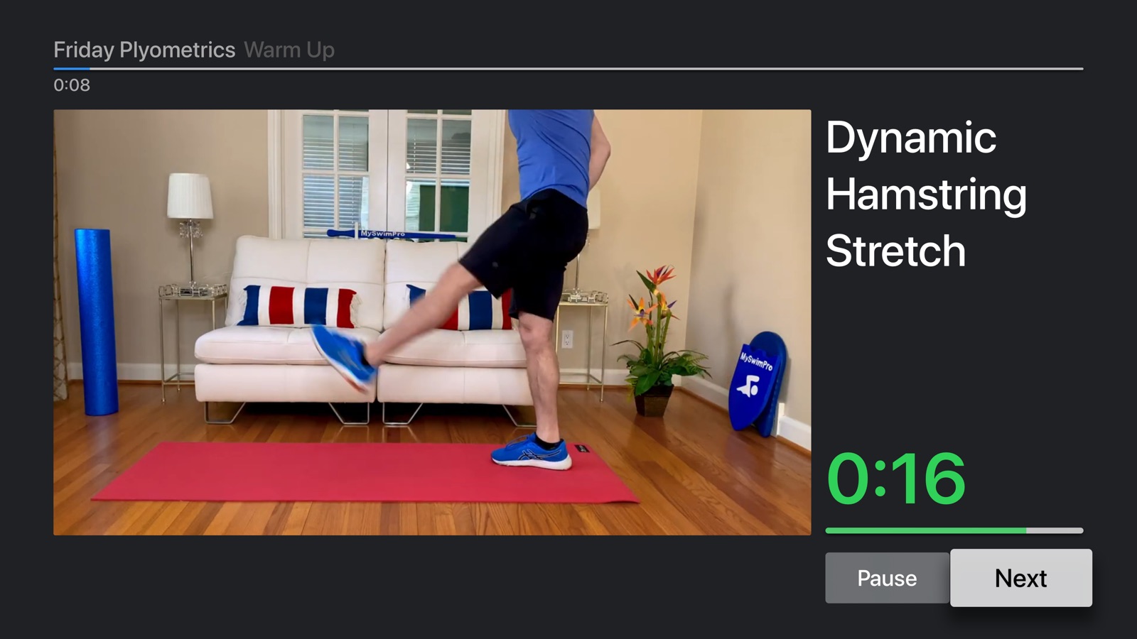 MySwimPro: #1 Swim Workout App apple_tv screenshot 2
