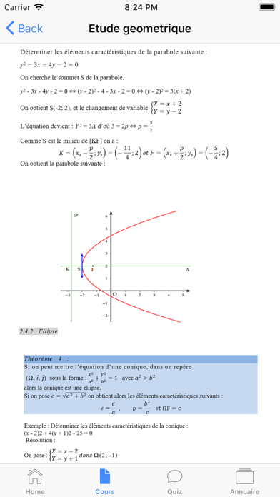 Maths Terminale S screenshot 2