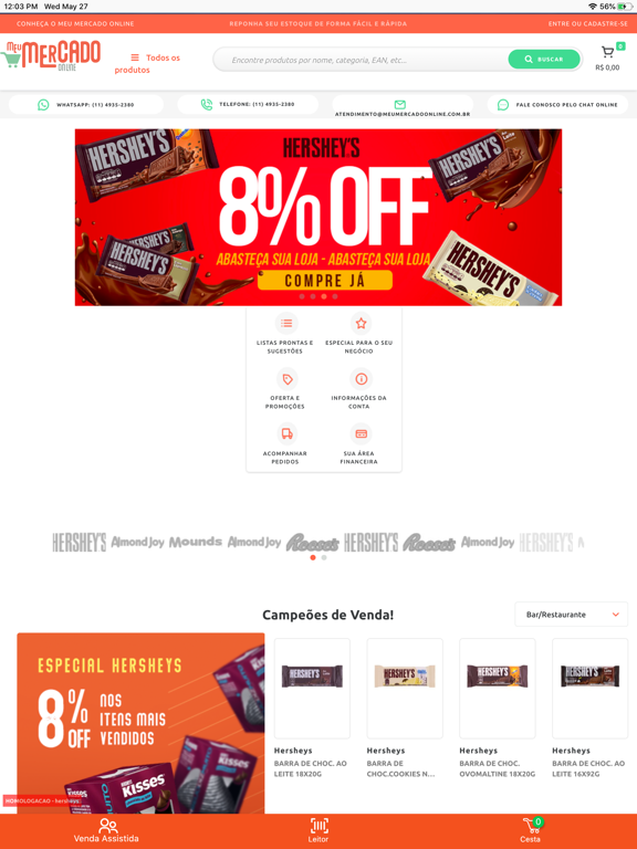 Screenshot #4 pour Meu Mercado Online