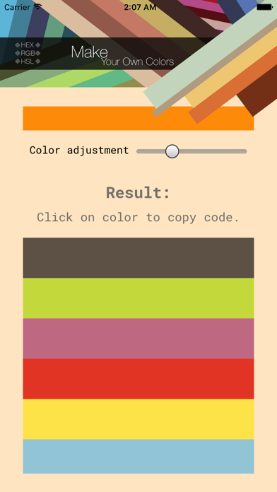 Screenshot #3 pour Color Pick - Color selection