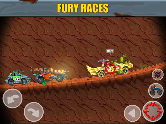 Max Fury - Road Warriors Cars iPad screenshot