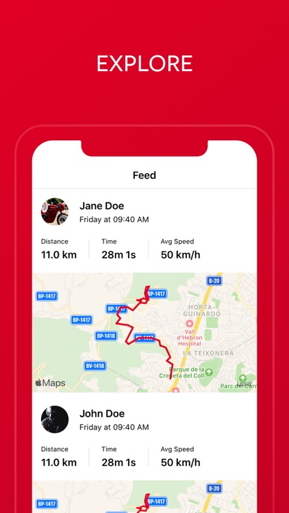 Riderly: Track your rides
