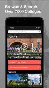 College Search Guide screenshot