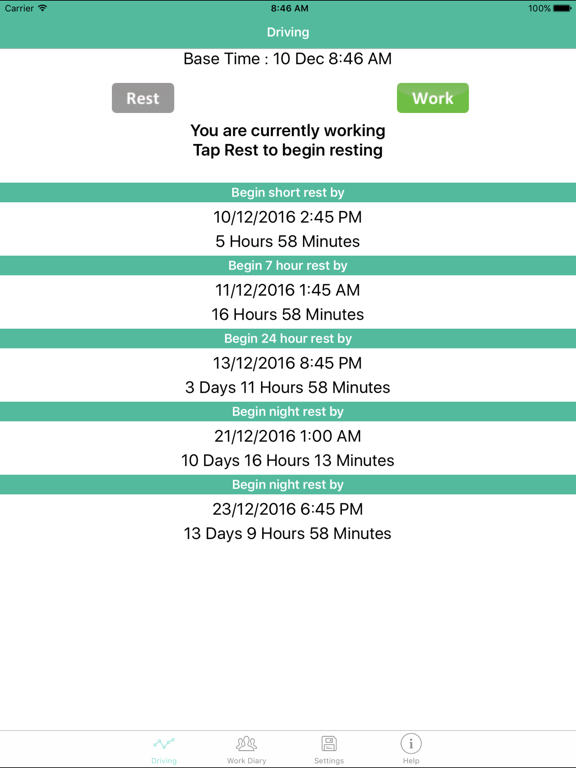 Screenshot #4 pour Work Diary Mate