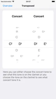 clarinet - the app iphone screenshot 2