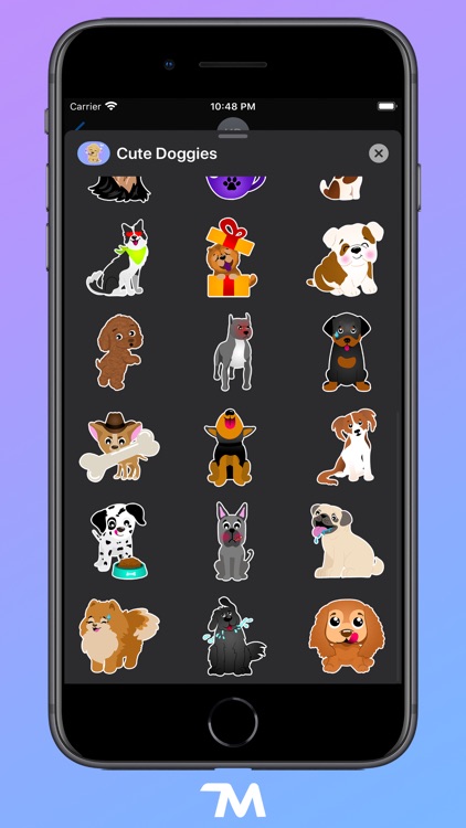 Cute Doggies Stickers