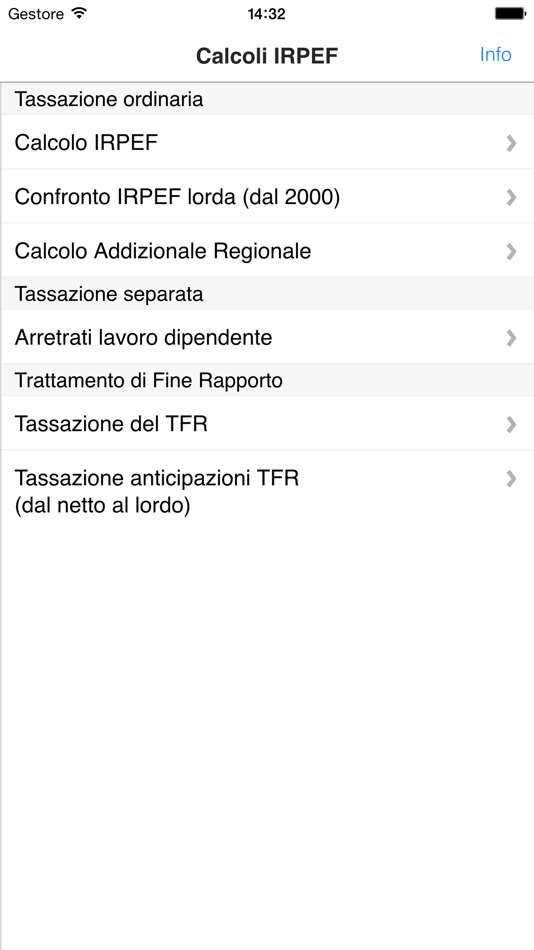 #2. Calcoli IRPEF (iOS) 由: Vincenzo Boiano