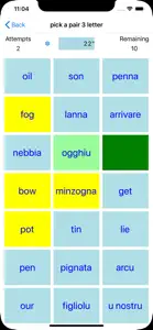 PickAPair Corsican - English screenshot #2 for iPhone