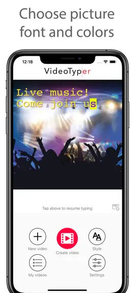 Game screenshot VideoTyper - Typing video apk