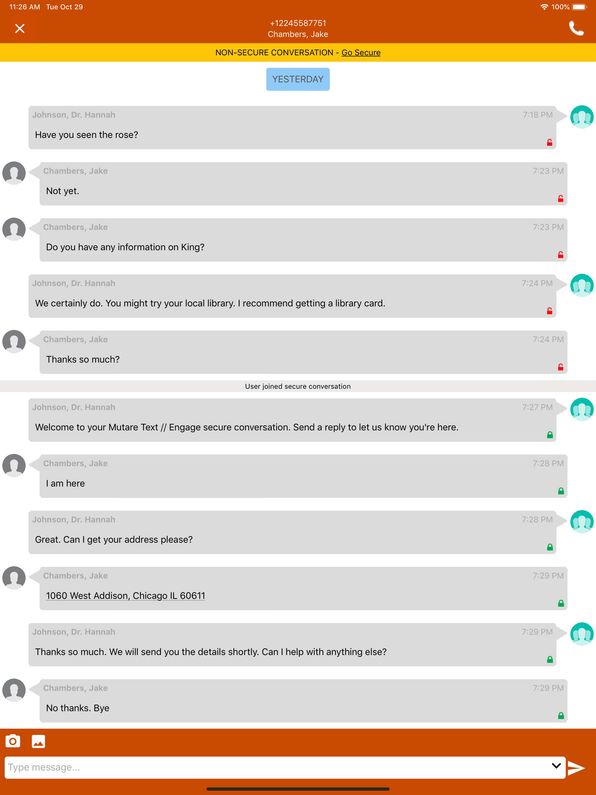 Mutare Text // Engage screenshot 6