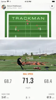 trackman football-us sharing iphone bildschirmfoto 3