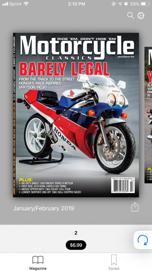 Motorcycle Classics Magazine - 10.0 - (iOS)