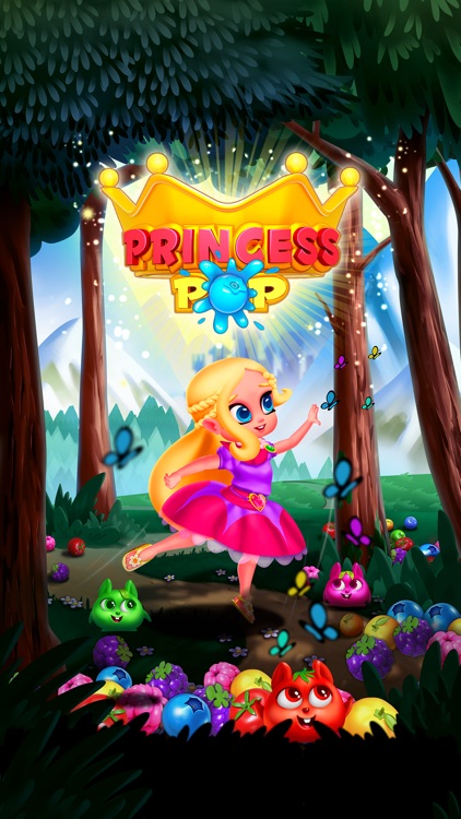 Princess Pop - Bubble Games screenshot-3