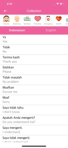 Game screenshot Indonesian-English Dictionary mod apk