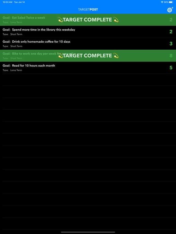 Target Post iPad screenshot 7 - Utilities app