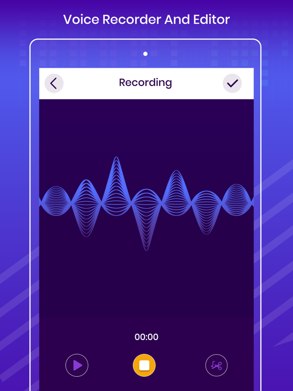 Screenshot #4 pour Audio Recorder & Editor