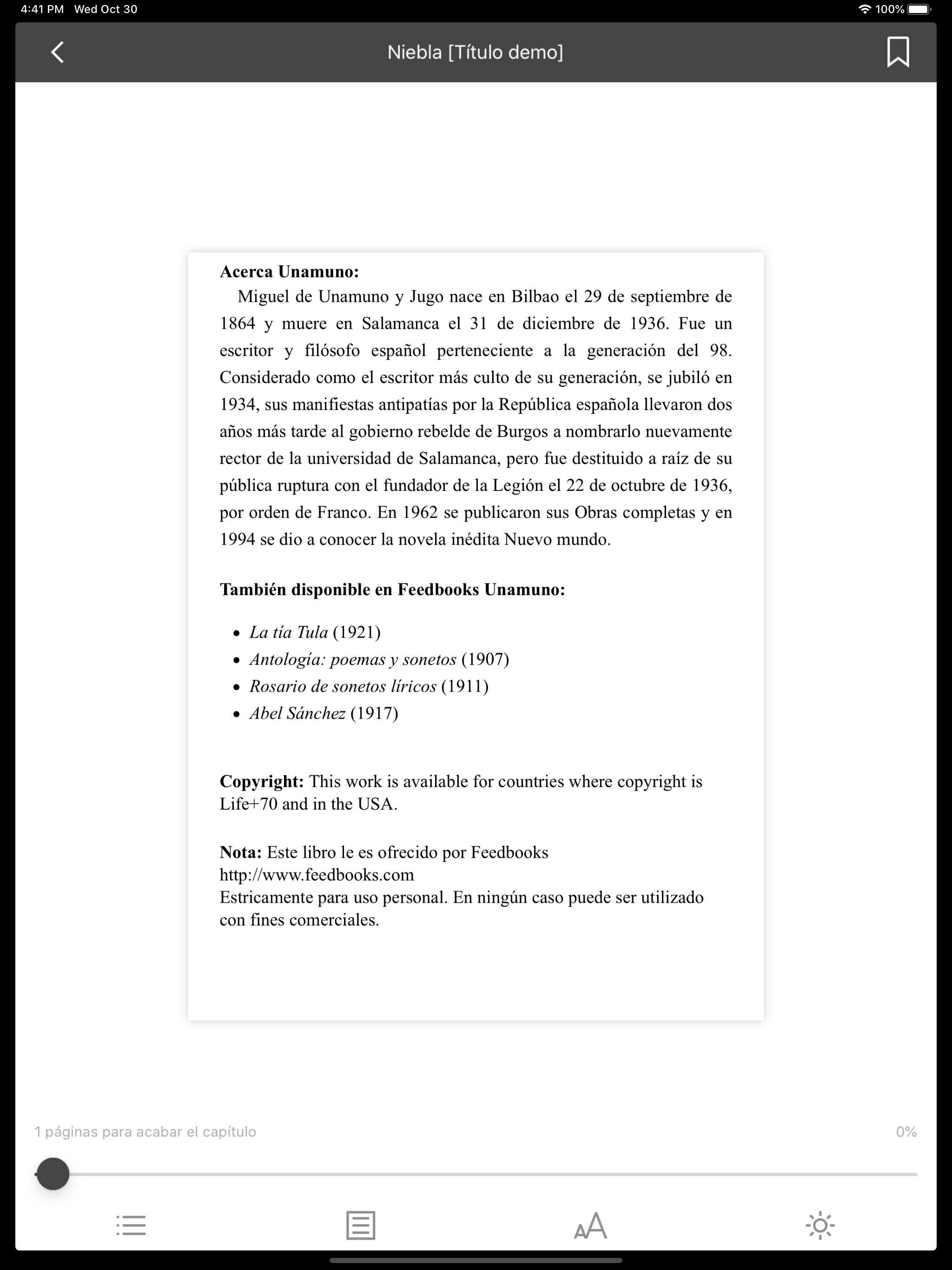 Libros-e Odilo Complutense screenshot 6