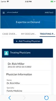 advance medical member portal iphone screenshot 3