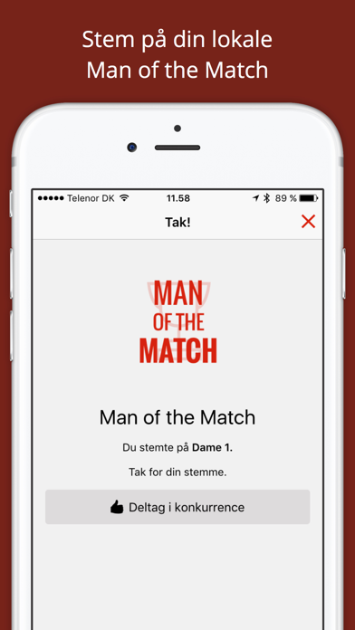 Man of the Match Screenshot