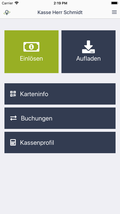 Screenshot #2 pour Stadtguthaben Kassen-App