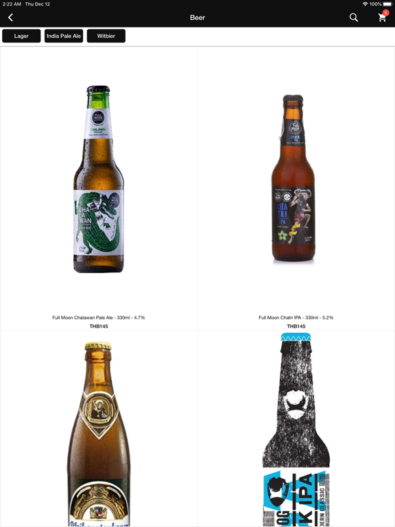 Wishbeer iPad screenshot 5 - Food & Drink app