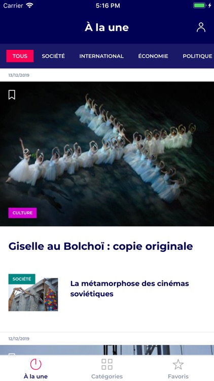 Le Courrier De Russie