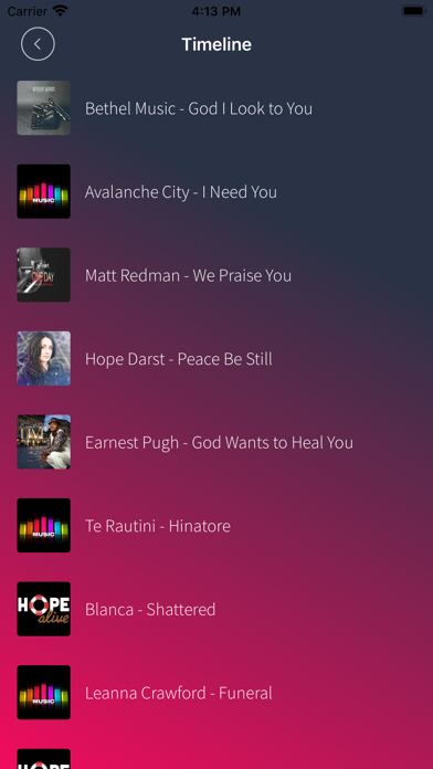Screenshot #3 pour Hope Alive Radio NZ