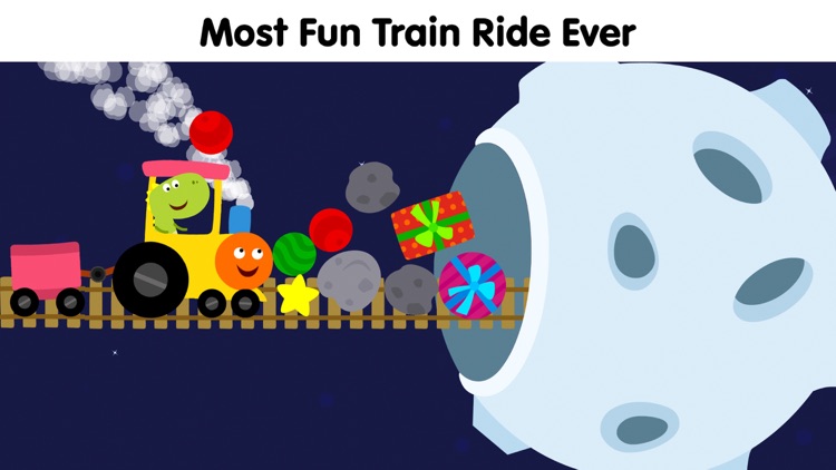 Dino Town Train Games for Kids screenshot-5