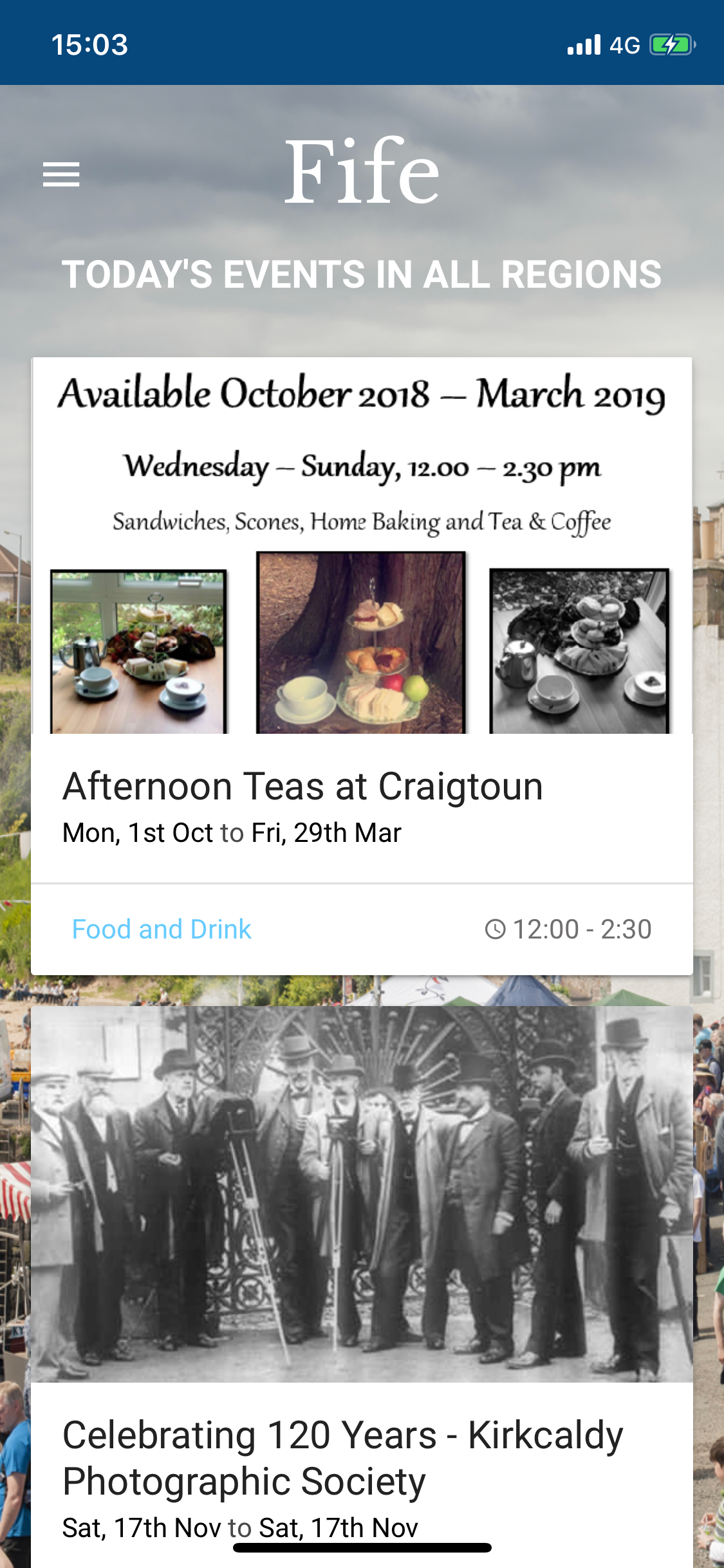 Fife Events screenshot 3