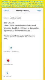 winmail reader lite iphone capturas de pantalla 4