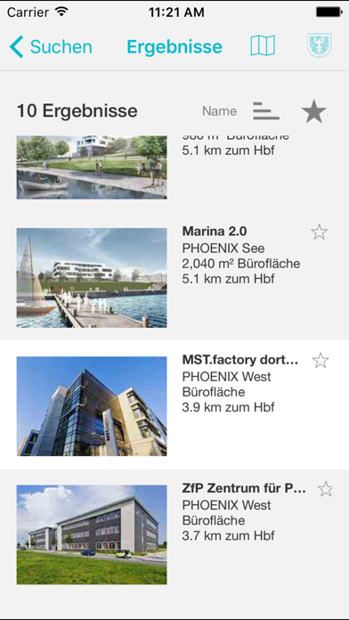 Dortmunder Immobilien App Screenshot
