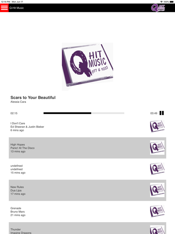 Screenshot #4 pour Q Hit Music