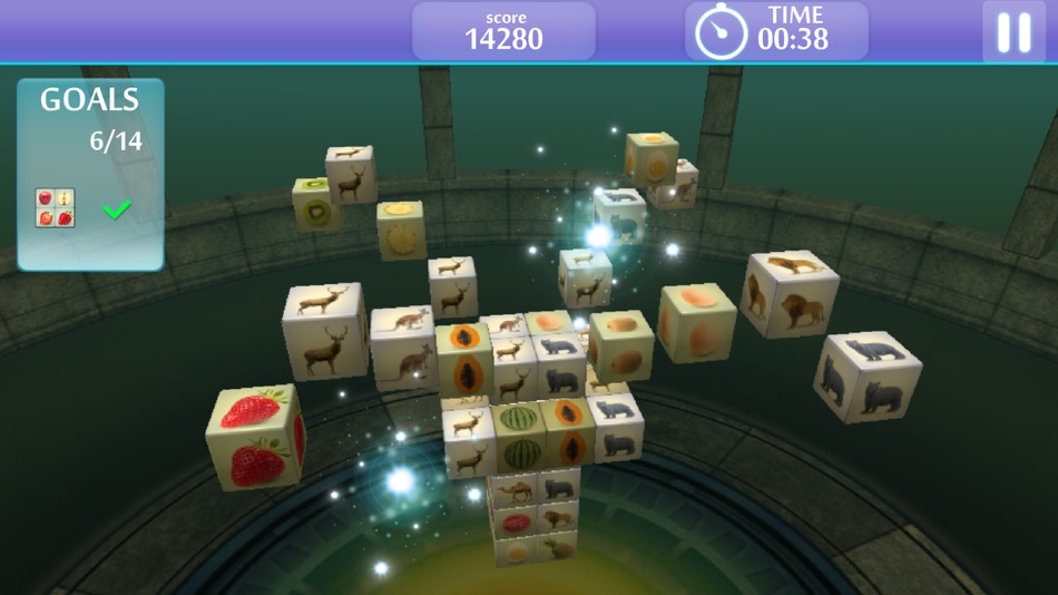 #5. Mahjong Solitaire 3D : Quest (iOS) 来自: Valcom IT Services Pvt Ltd