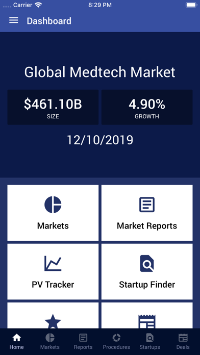 Screenshot 1 of Medtech Insider App