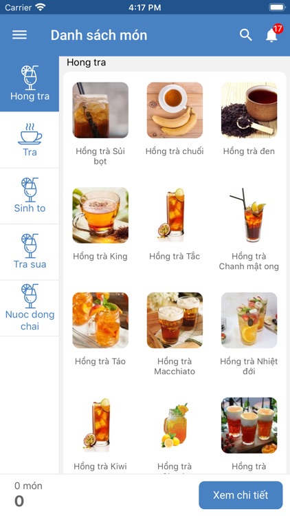 Suno F&B Gọi món