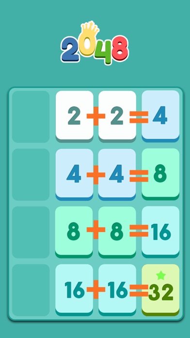 Screenshot #2 pour 2048 Rush Brain