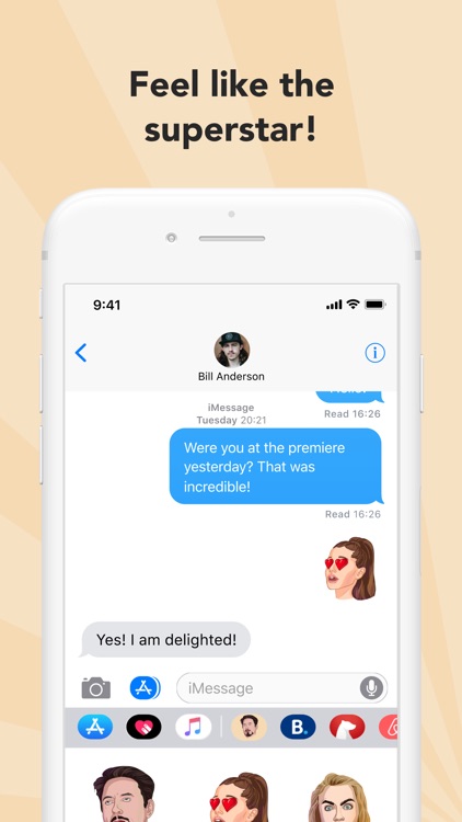 Celebrities Stickers