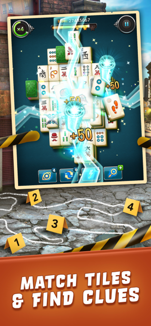 ‎Mahjong Crimes Screenshot