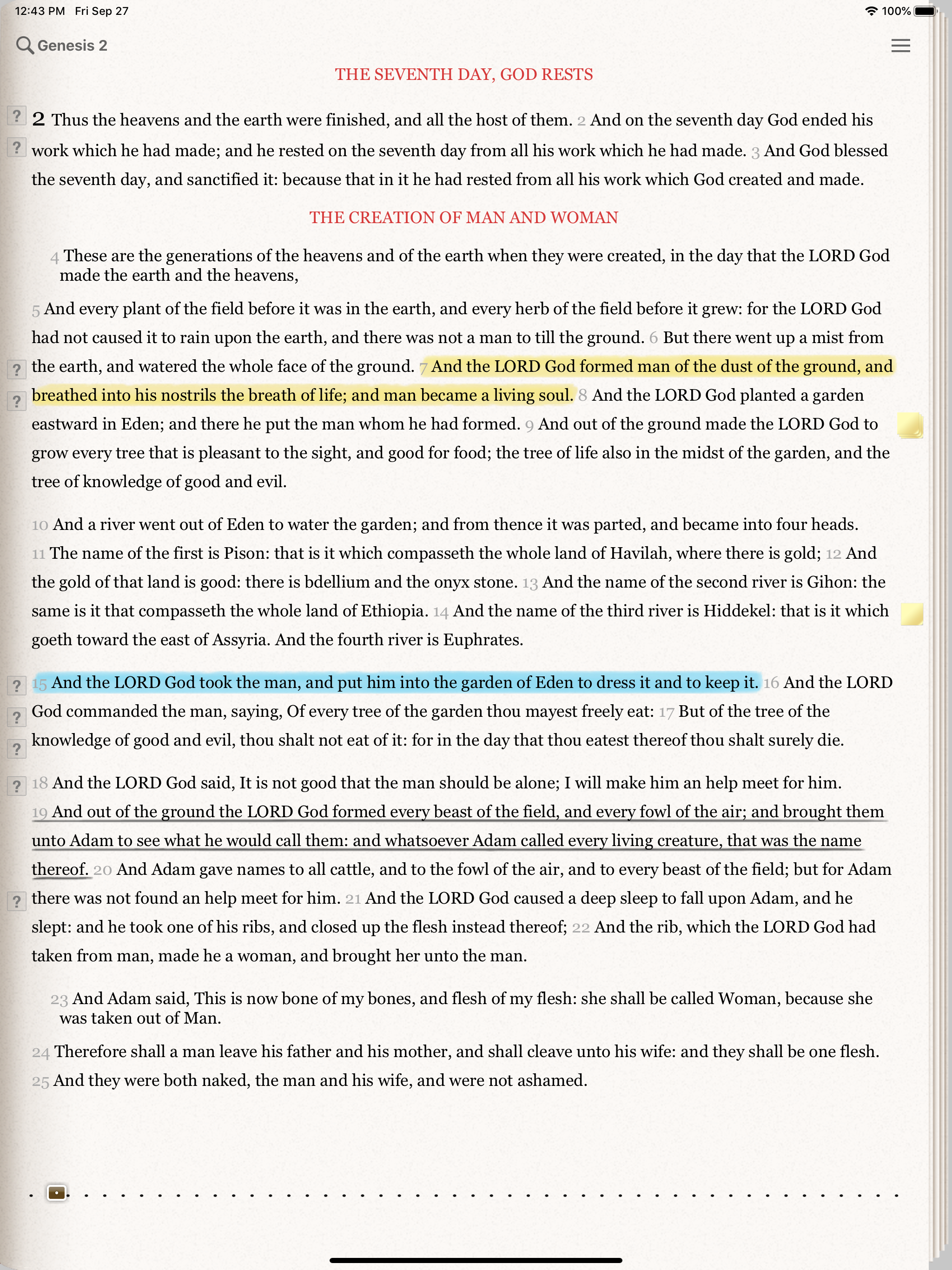 The Bible by eBible.com screenshot 8