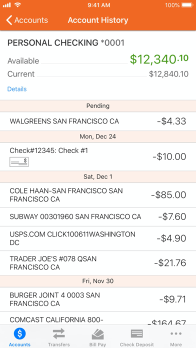Zeal Credit Union Mobile Screenshot