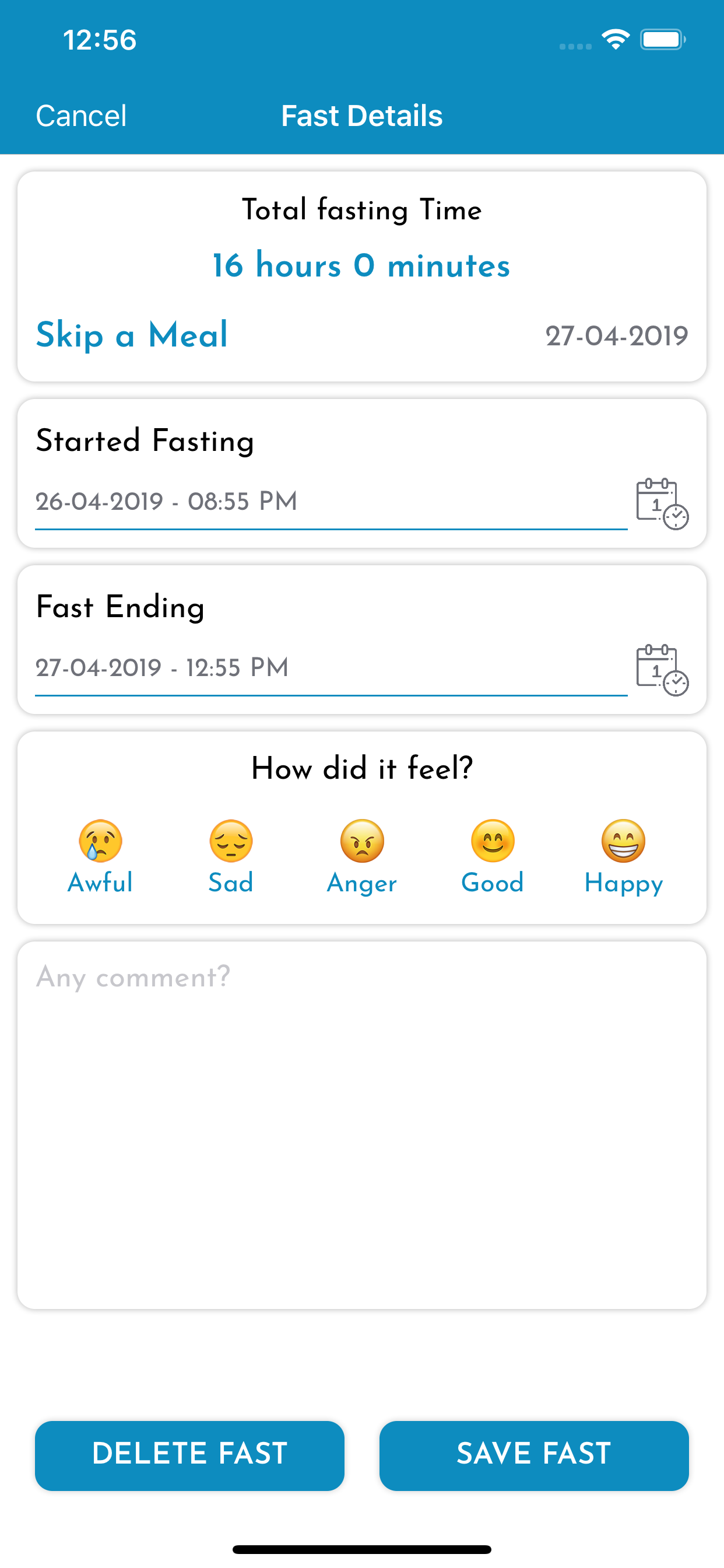 Fasting Tracker - Fast Diet