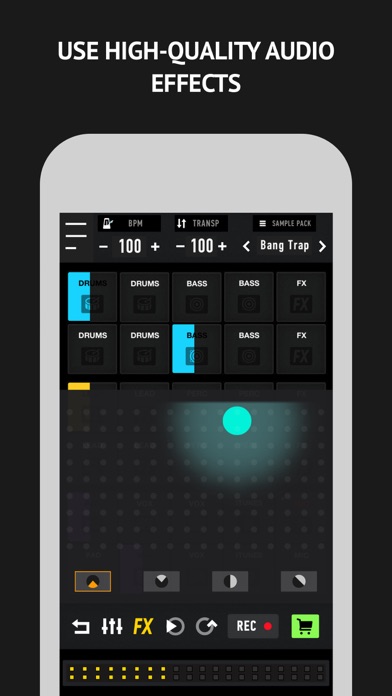 Screenshot #3 pour Mixer Pads -Dubstep Maker Kit