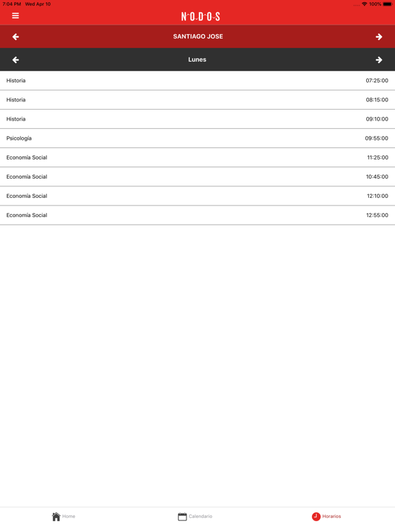Nodos App iPad screenshot